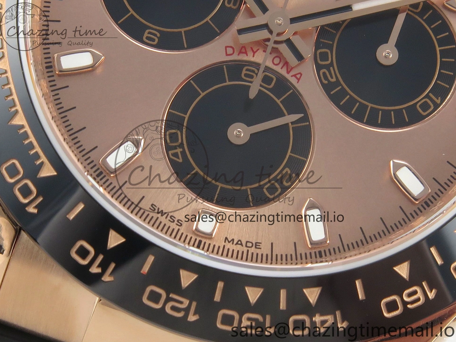 MiroTime 1228 UrbanChic Daytona 116515 QF 1:1 Best Edition RG Black Dial on Oysterflex Strap SH4130 V11（Gain Weight） 158